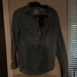 Levi's Classic Blue Denim Shirt